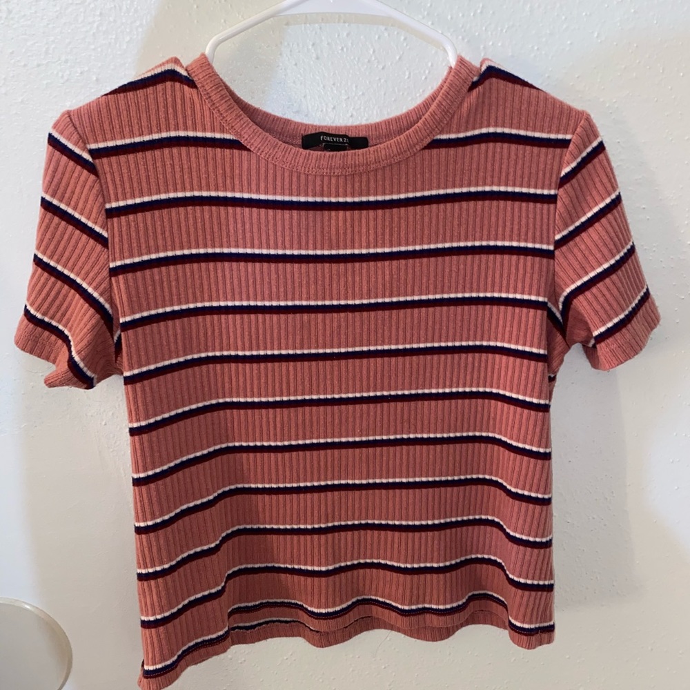 F21 Striped shirt.